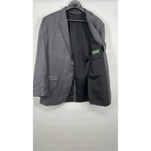 Lauren Ralph Lauren Mens 46L Gray Wool Blazer Sprots Coat Suit Jacket